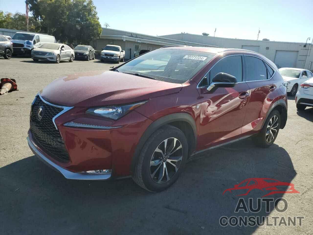 LEXUS NX 2017 - JTJYARBZXH2060848