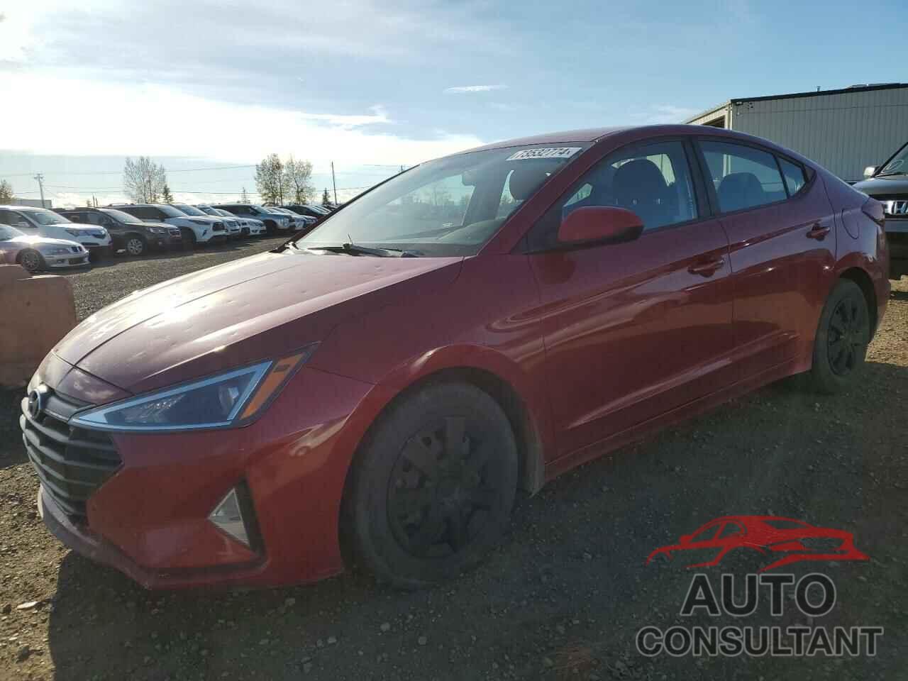 HYUNDAI ELANTRA 2019 - KMHD74LFXKU788443