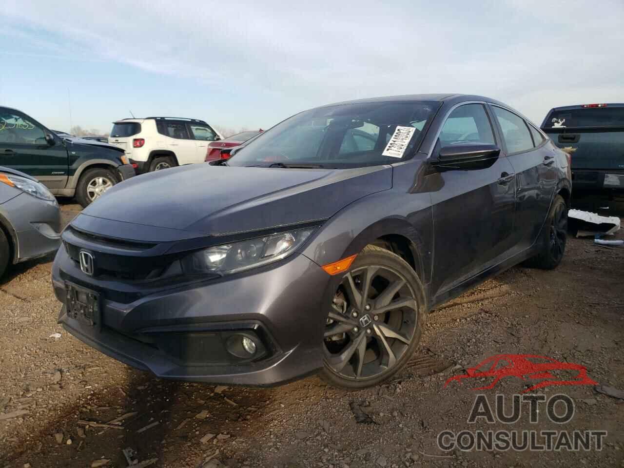 HONDA CIVIC 2019 - 2HGFC2F87KH547180