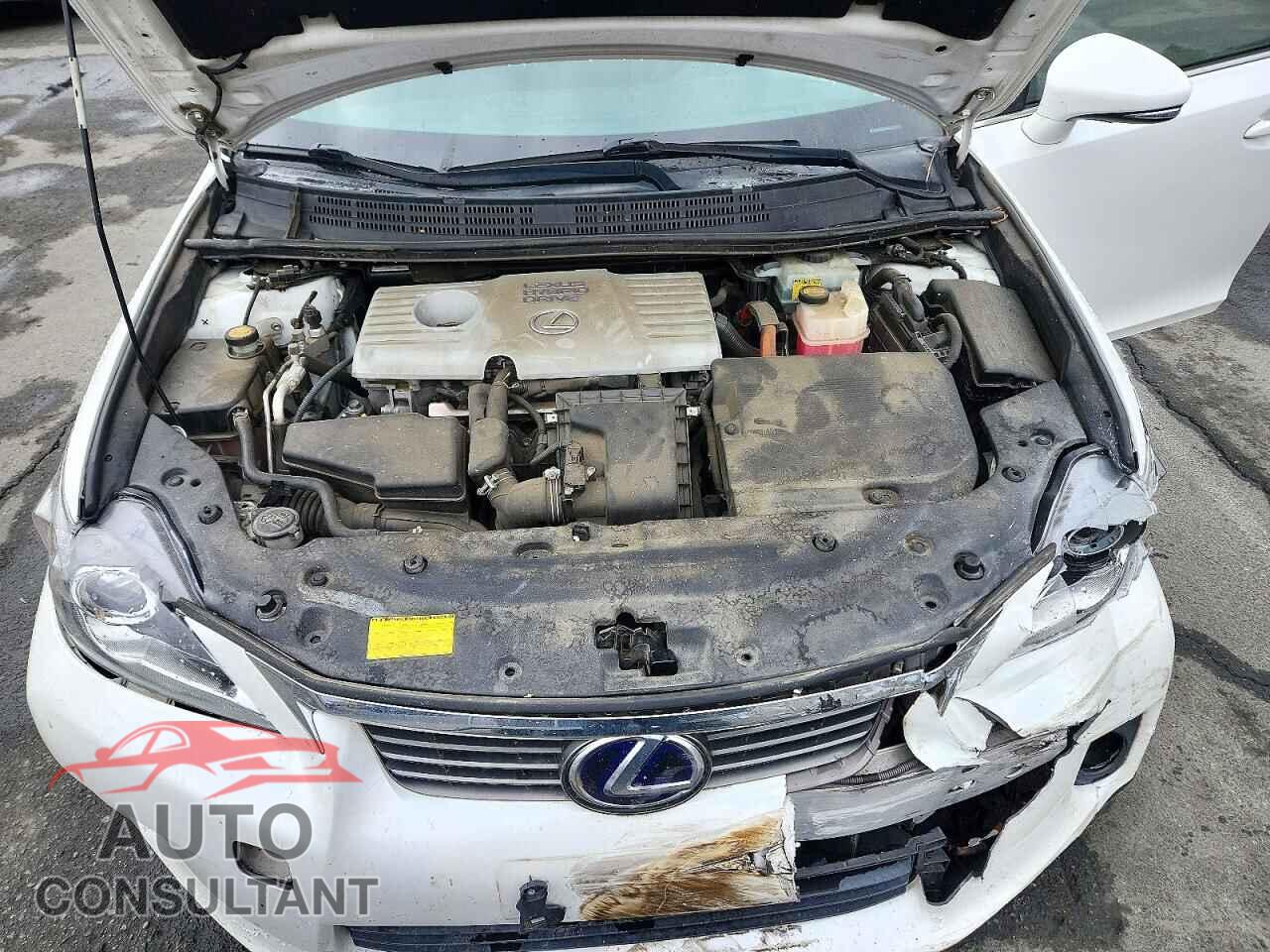 LEXUS CT 200 2012 - JTHKD5BH0C2054662