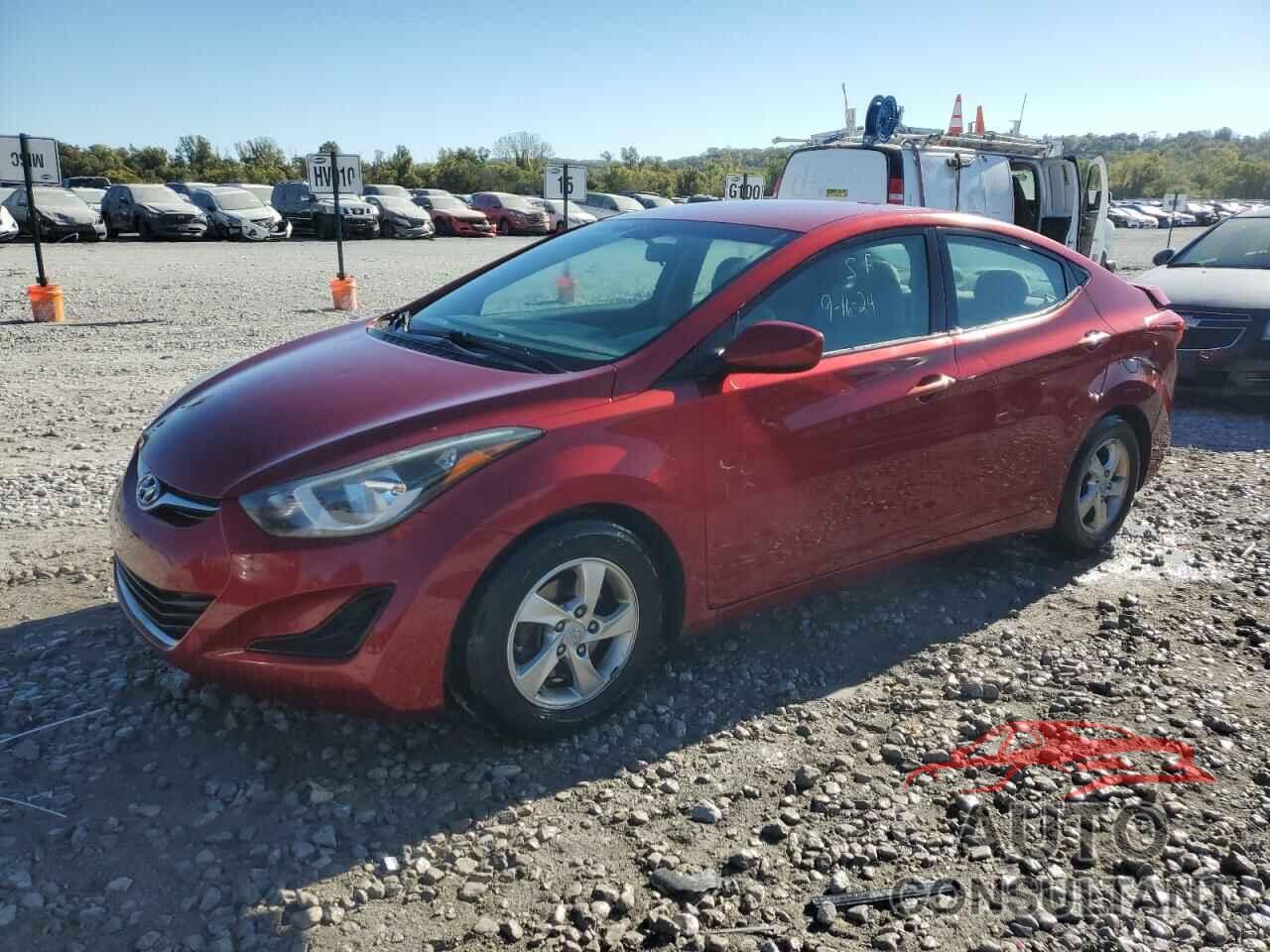 HYUNDAI ELANTRA 2014 - 5NPDH4AE1EH495069