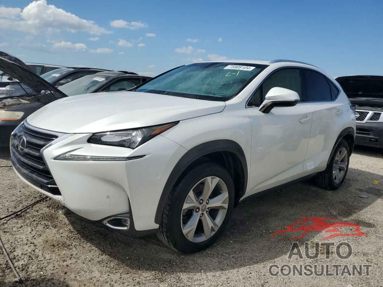 LEXUS NX 2017 - JTJYARBZ3H2066054