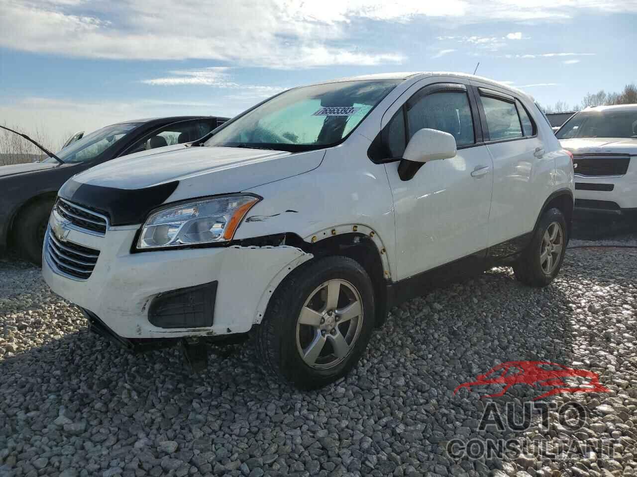 CHEVROLET TRAX 2016 - KL7CJNSB1GB557162