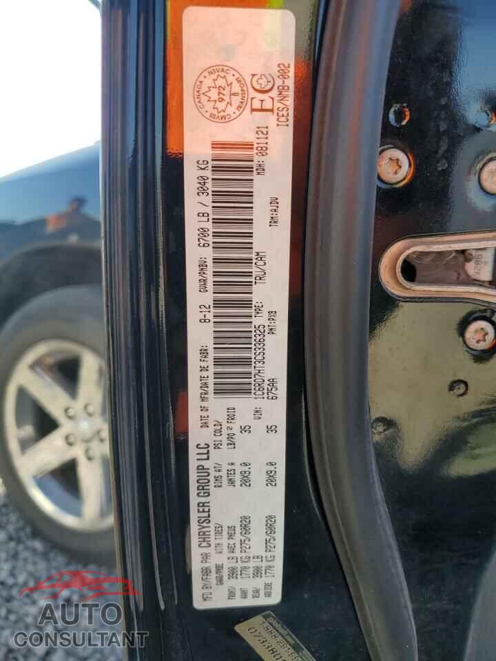 DODGE RAM 1500 2012 - 1C6RD7HT3CS336325