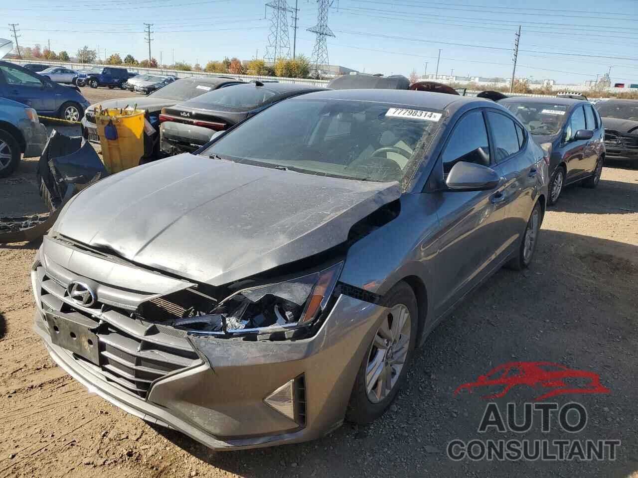 HYUNDAI ELANTRA 2019 - 5NPD84LF1KH401872