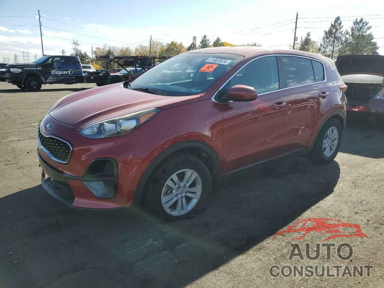 KIA SPORTAGE 2020 - KNDPM3AC5L7801855