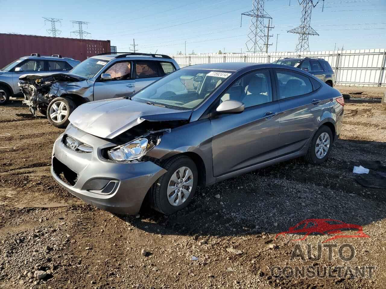 HYUNDAI ACCENT 2016 - KMHCT4AE5GU963674