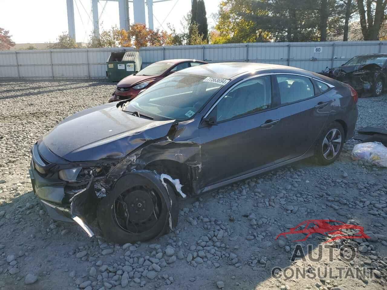 HONDA CIVIC 2019 - 2HGFC2F68KH577206