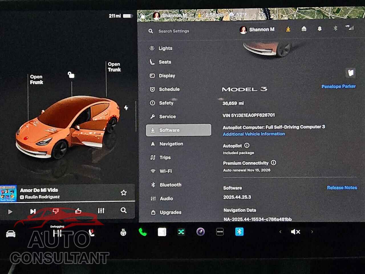 TESLA MODEL 3 2023 - 5YJ3E1EA0PF626701