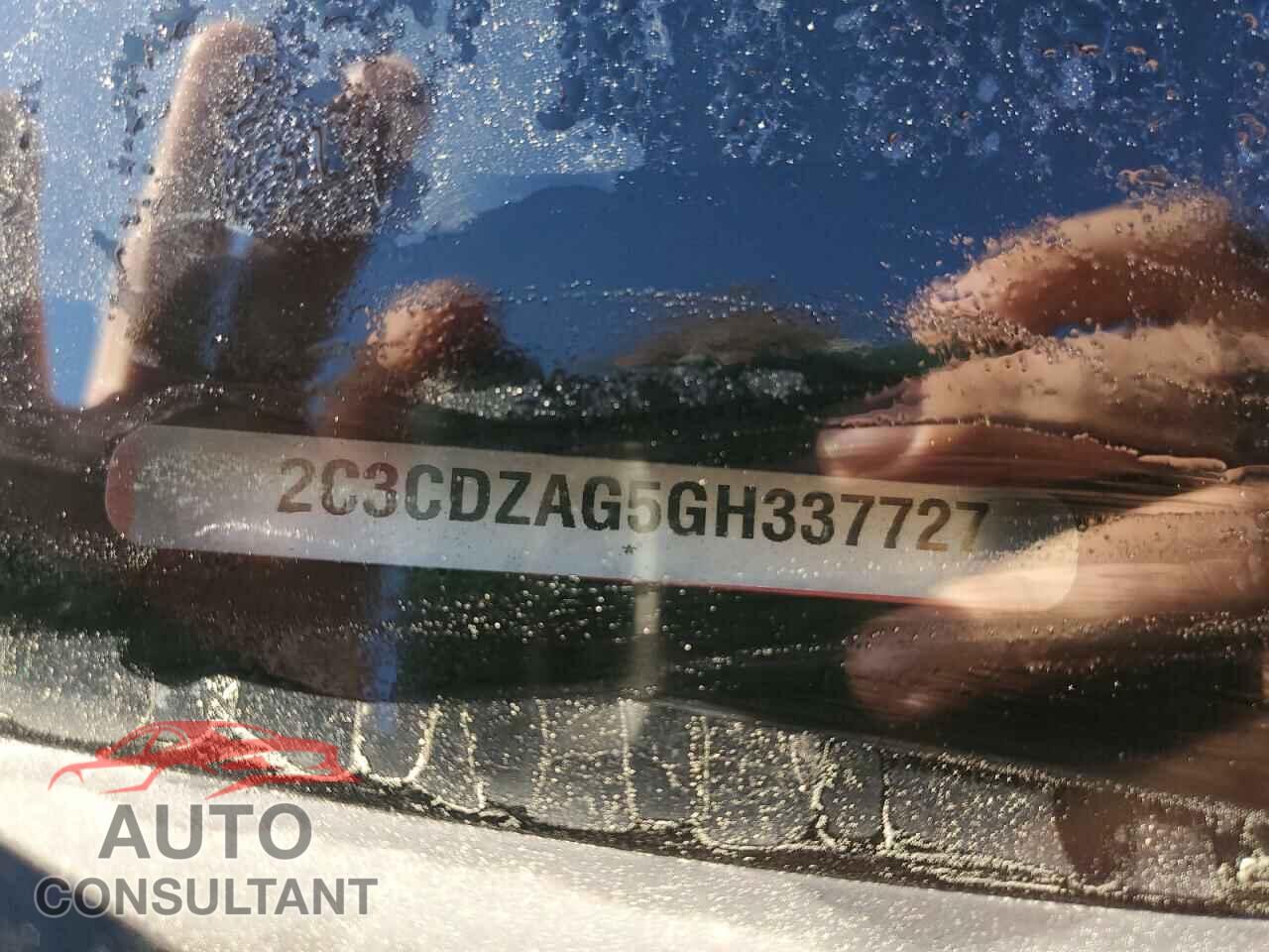 DODGE CHALLENGER 2016 - 2C3CDZAG5GH337727