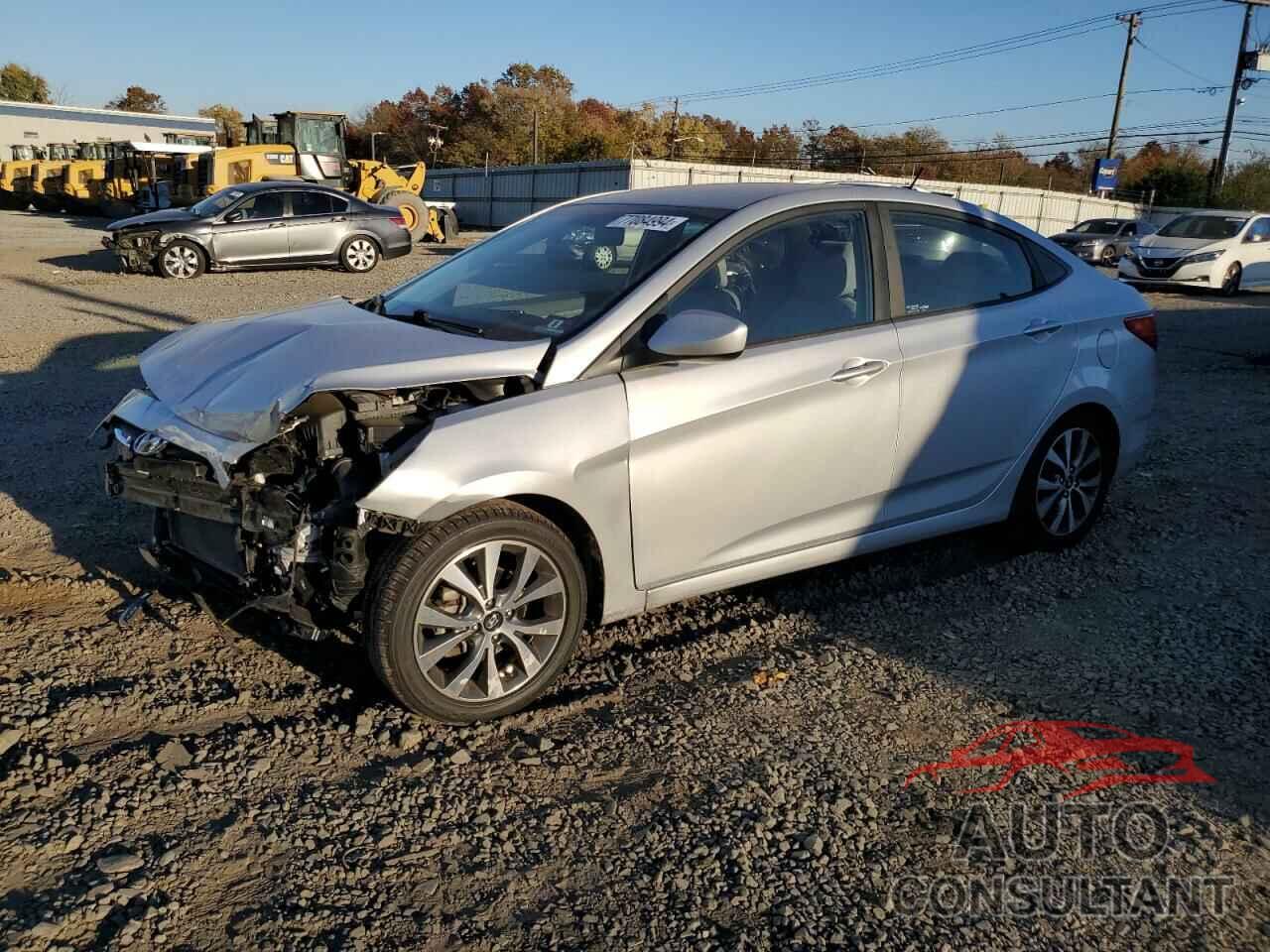 HYUNDAI ACCENT 2017 - KMHCT4AE2HU346220