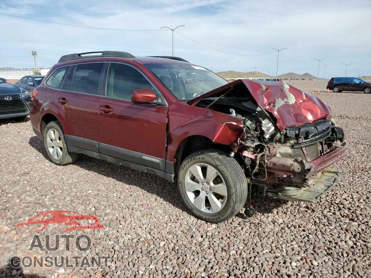 SUBARU OUTBACK 2011 - 4S4BRBGC5B3319112