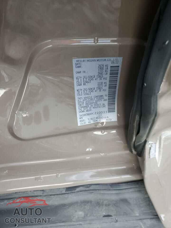 NISSAN PATHFINDER 2023 - 5N1DR3BD4PC210033