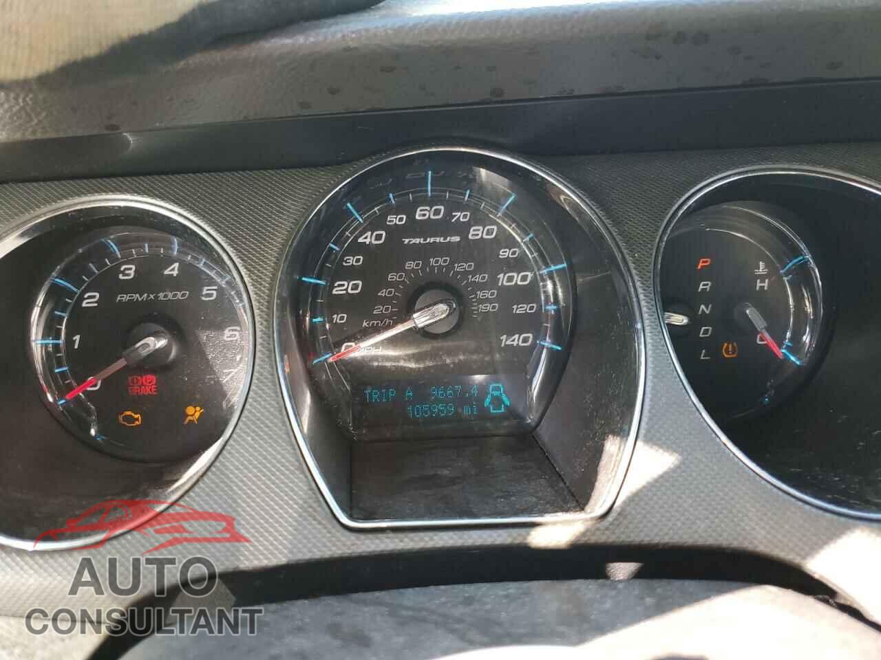 FORD TAURUS 2010 - 1FAHP2DW2AG139473