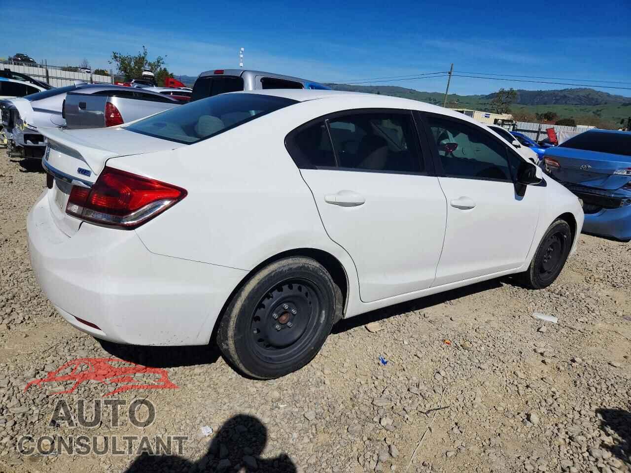 HONDA CIVIC 2013 - 2HGFB2F67DH540122