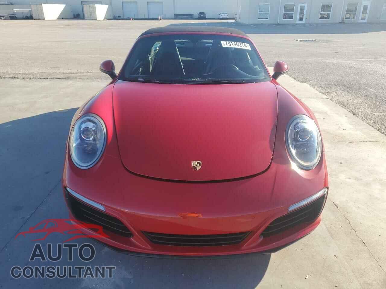 PORSCHE 911 2017 - WP0BA2A99HS132236