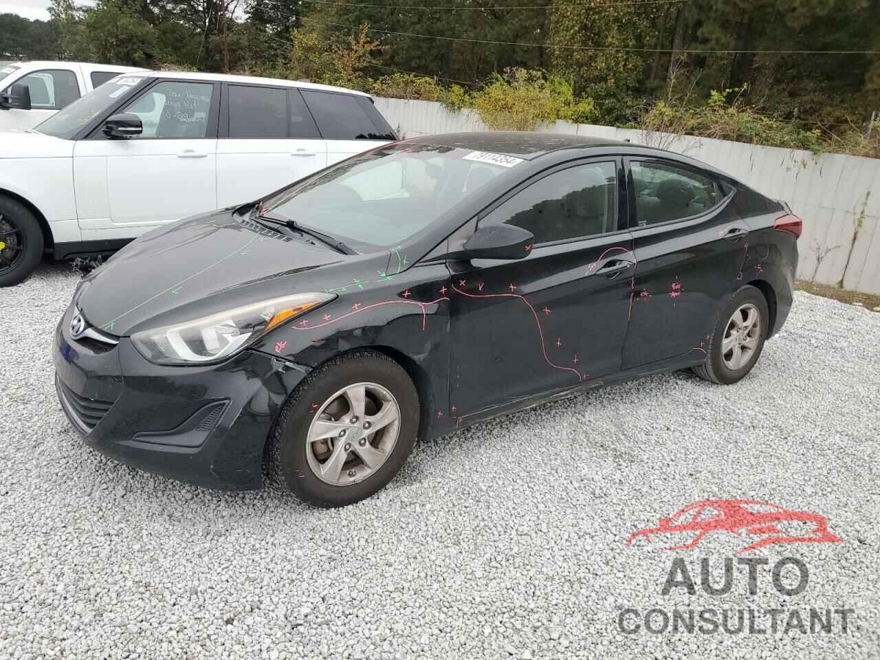 HYUNDAI ELANTRA 2014 - 5NPDH4AE4EH542594