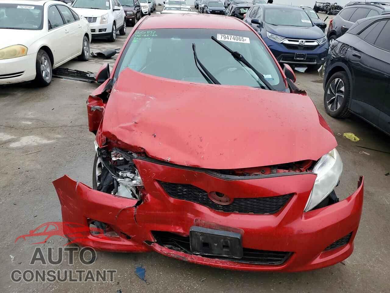 TOYOTA COROLLA 2010 - 1NXBU4EE0AZ211892