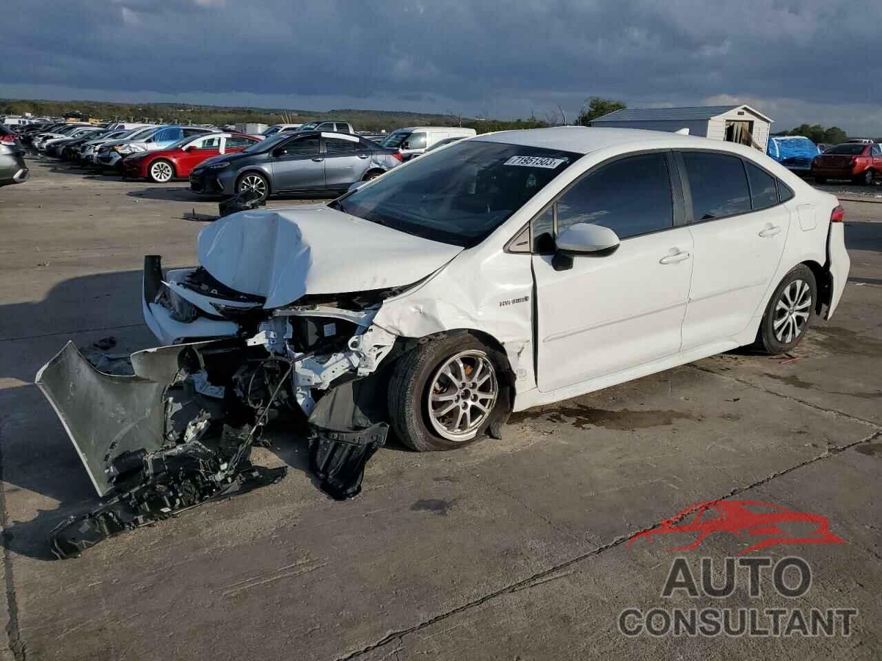TOYOTA COROLLA 2021 - JTDEAMDE8MJ007164