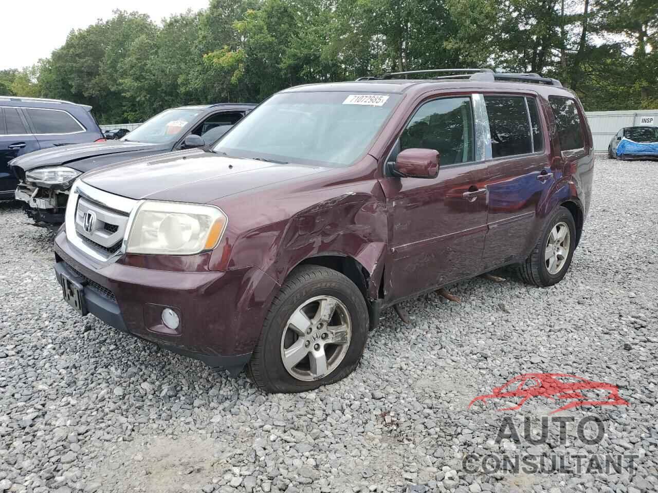 HONDA PILOT 2011 - 5FNYF4H58BB080161