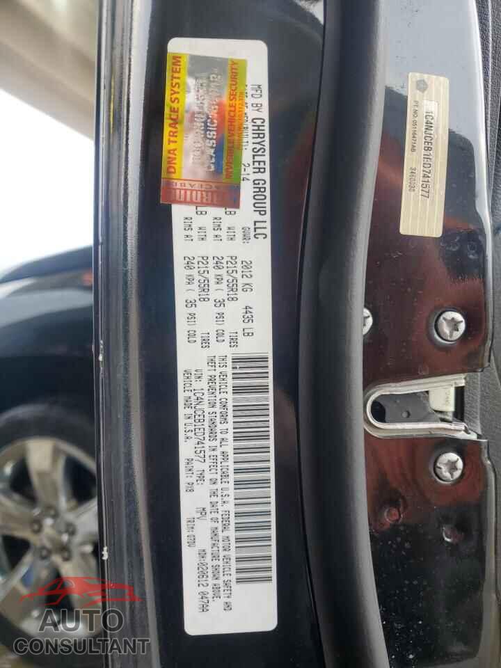 JEEP COMPASS 2014 - 1C4NJCEB1ED741577