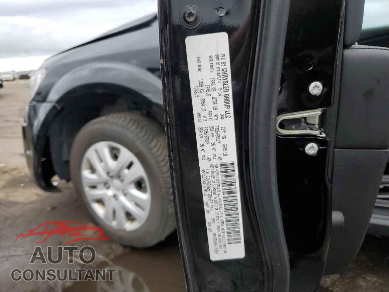 DODGE JOURNEY 2014 - 3C4PDCAB9ET289457