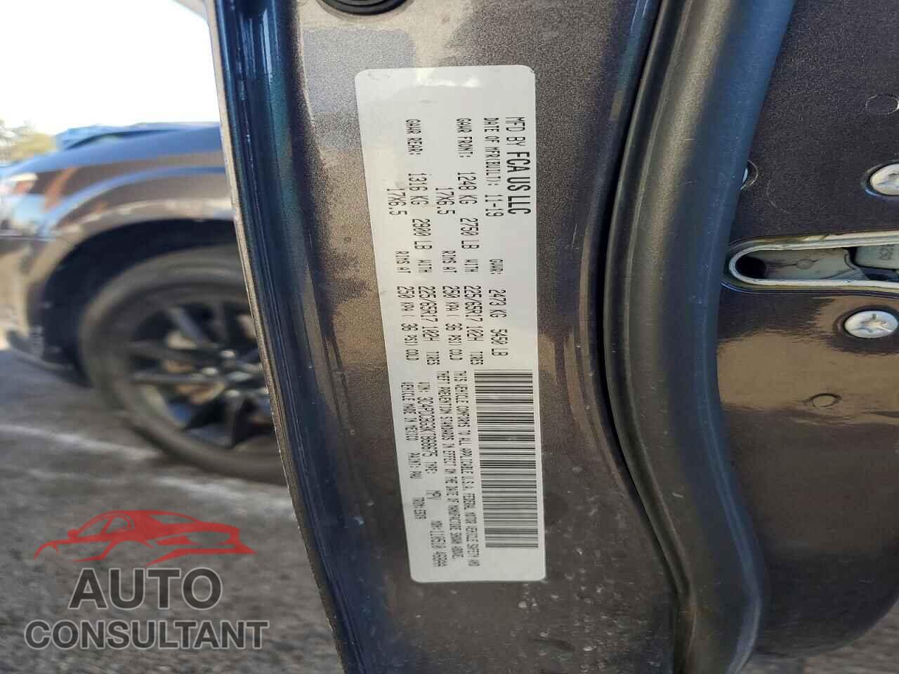DODGE JOURNEY 2019 - 3C4PDCBG3KT868675