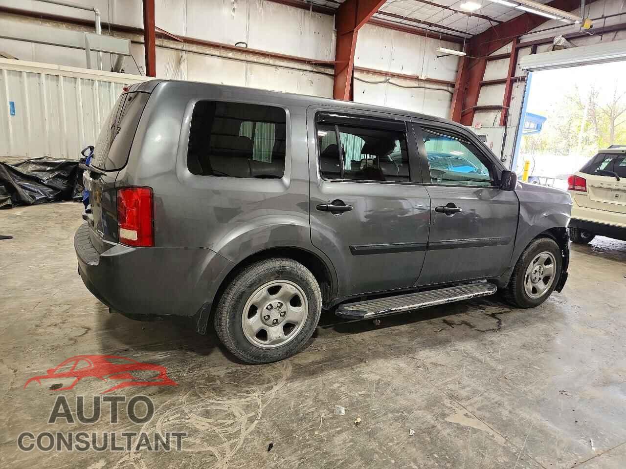 HONDA PILOT 2012 - 5FNYF4H28CB036751