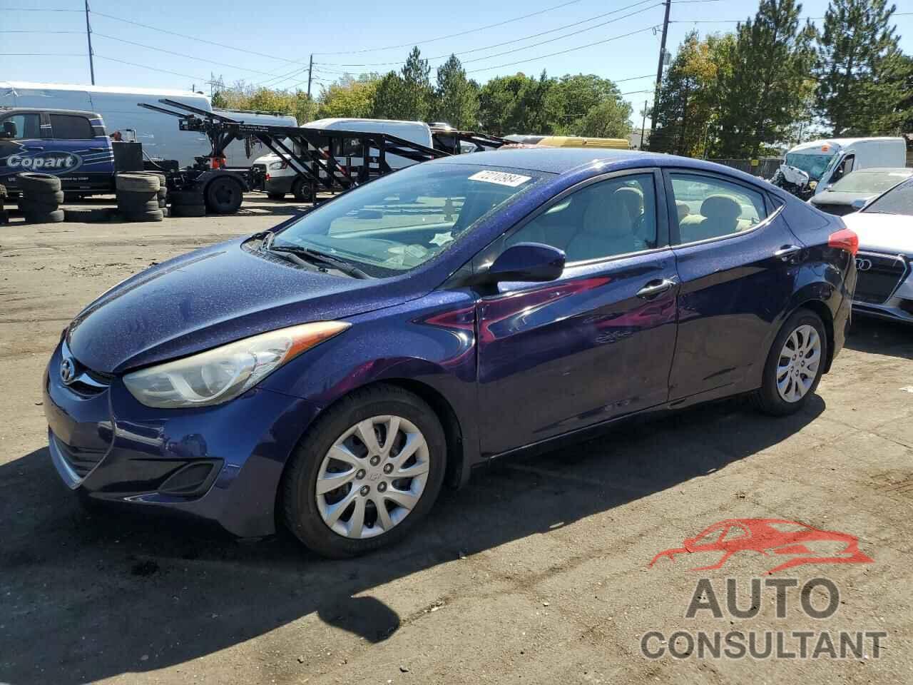 HYUNDAI ELANTRA 2013 - 5NPDH4AE6DH177723