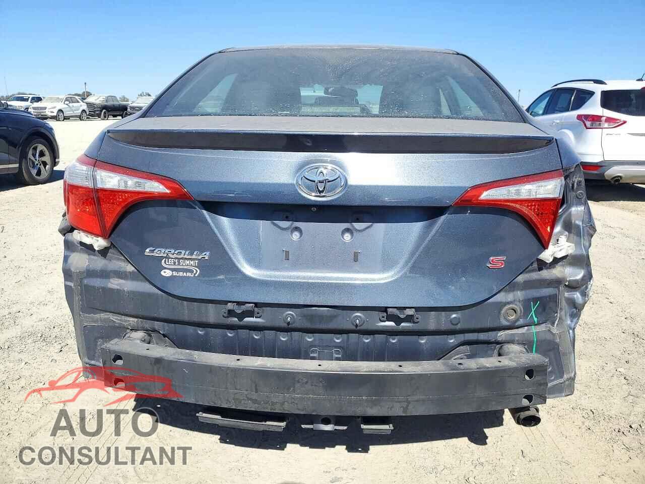 TOYOTA COROLLA 2015 - 2T1BURHE6FC447285