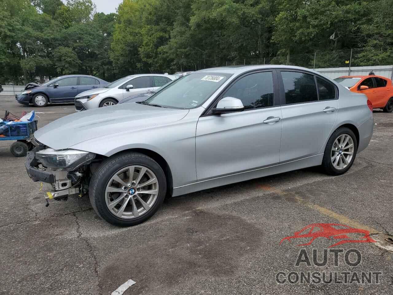 BMW 3 SERIES 2017 - WBA8E1G30HNU16782