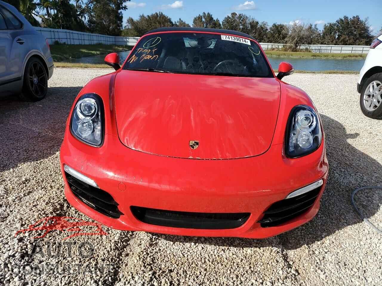 PORSCHE BOXSTER 2016 - WP0CA2A84GS120540