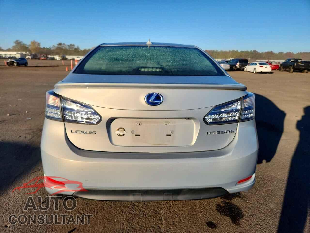 LEXUS HS 2010 - JTHBB1BA7A2010592
