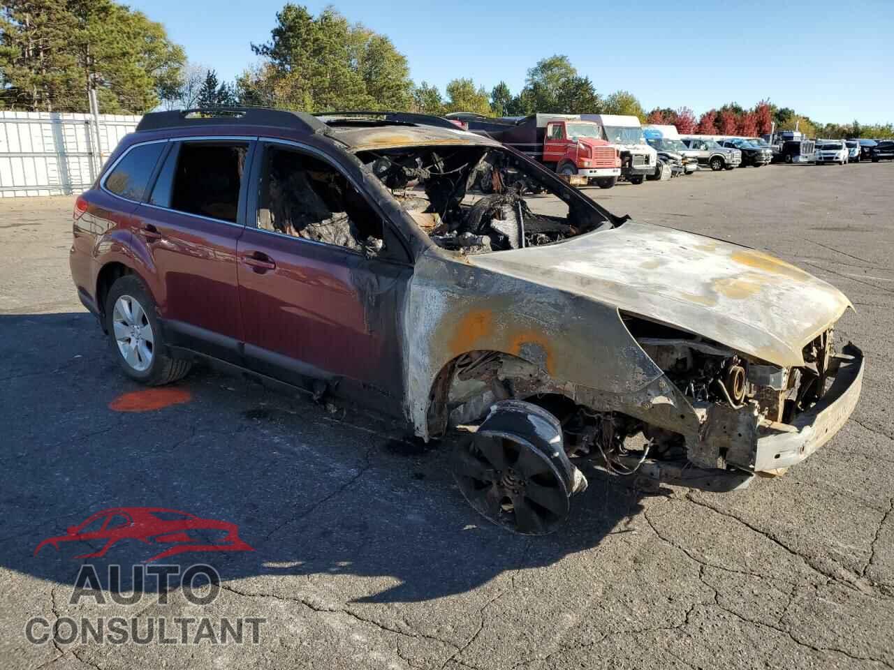 SUBARU OUTBACK 2012 - 4S4BRBHC9C3243961