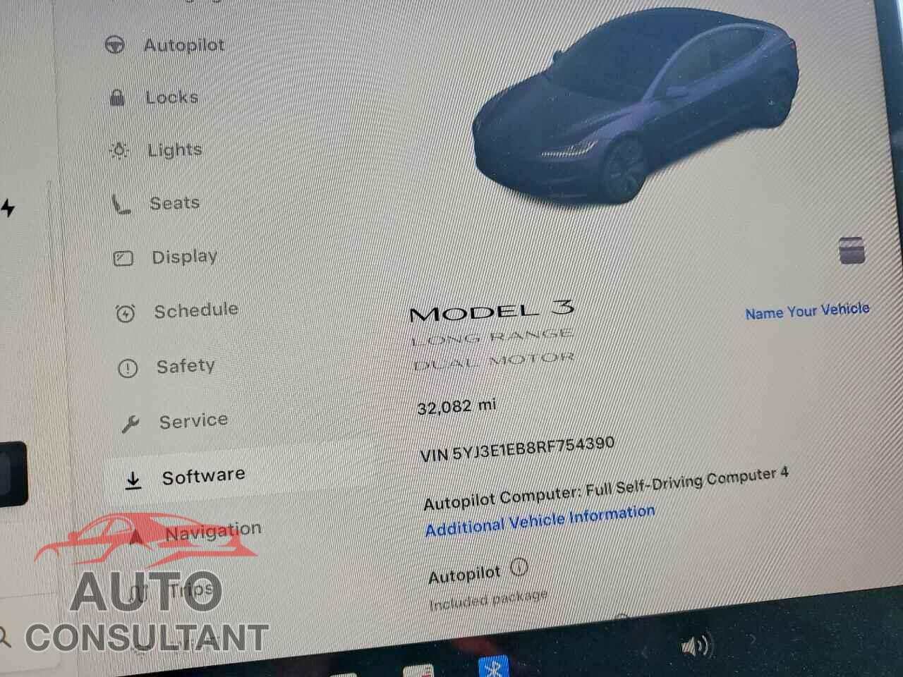 TESLA MODEL 3 2024 - 5YJ3E1EB8RF754390