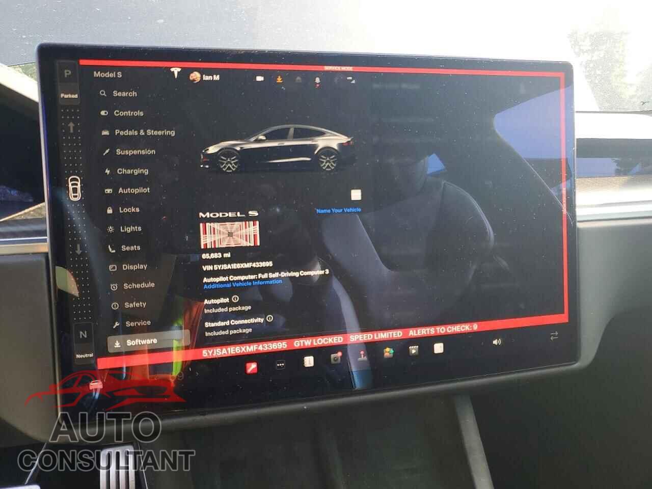 TESLA MODEL S 2021 - 5YJSA1E6XMF433695