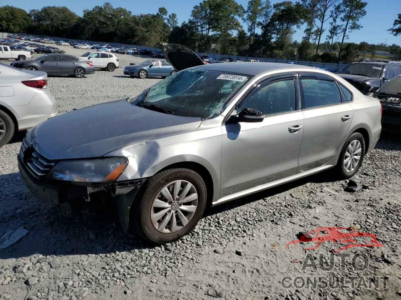 VOLKSWAGEN PASSAT 2012 - 1VWAP7A3XCC029331