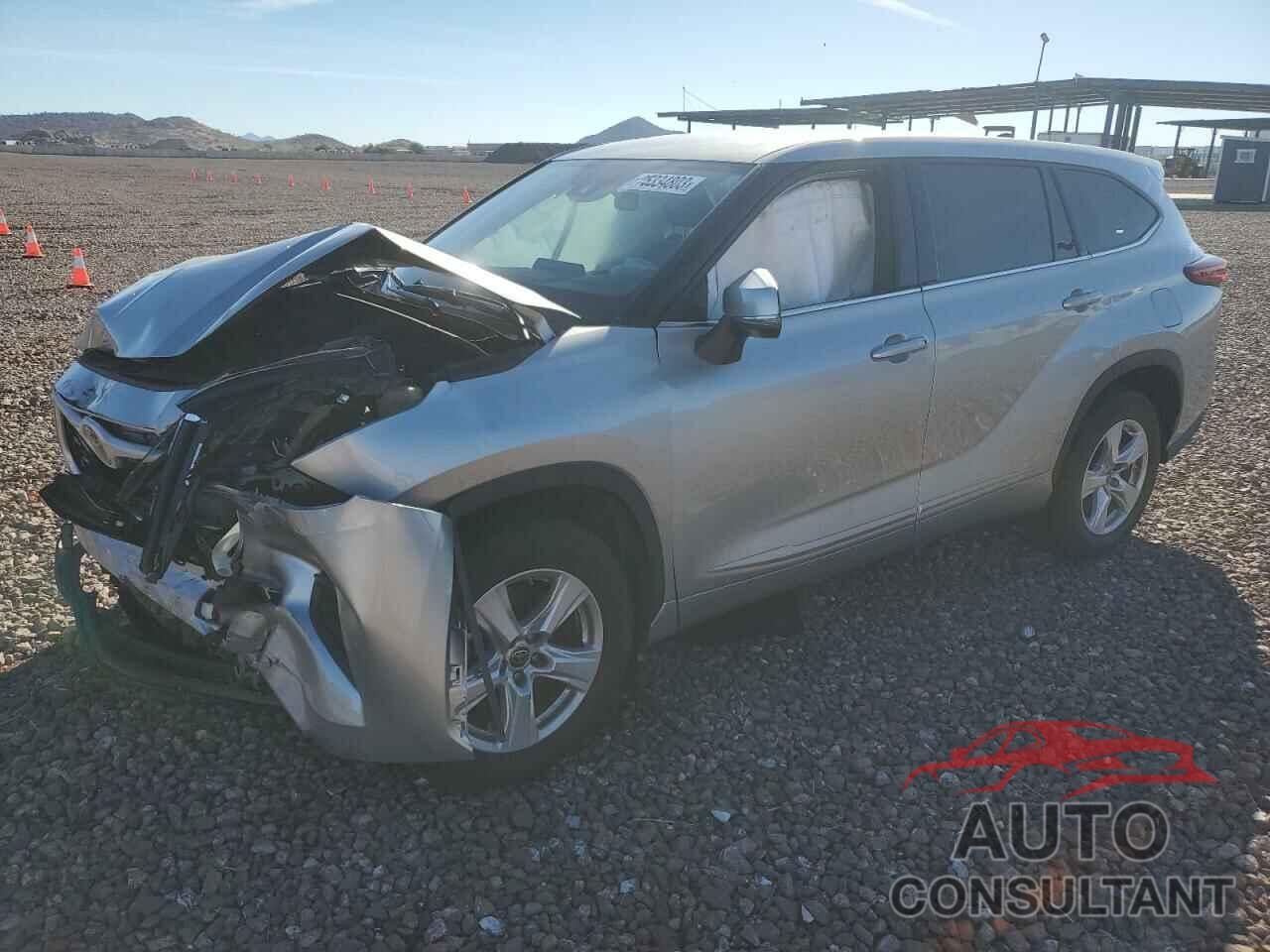 TOYOTA HIGHLANDER 2022 - 5TDCZRAH9NS557926