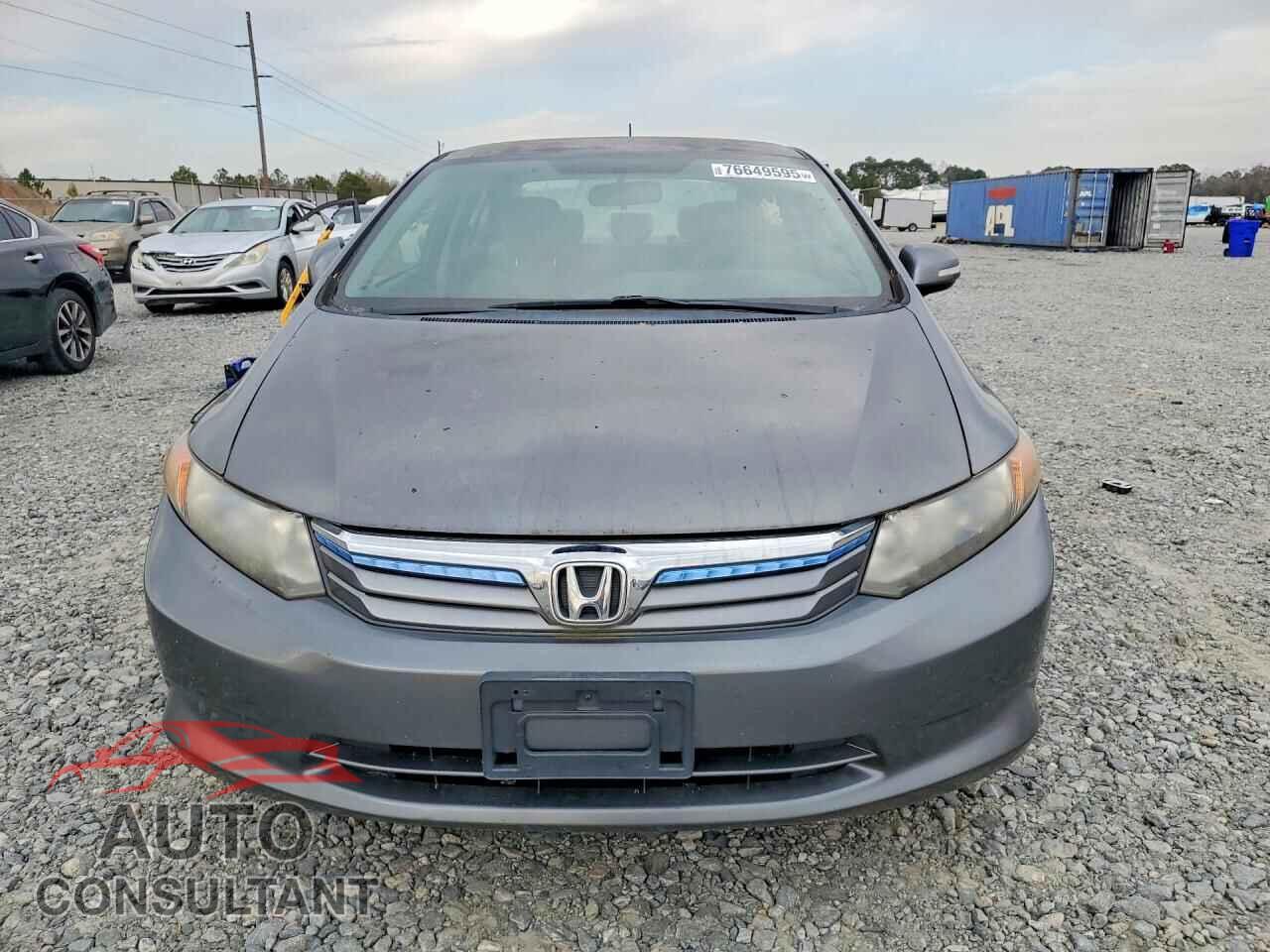 HONDA CIVIC 2012 - JHMFB4F25CS009871