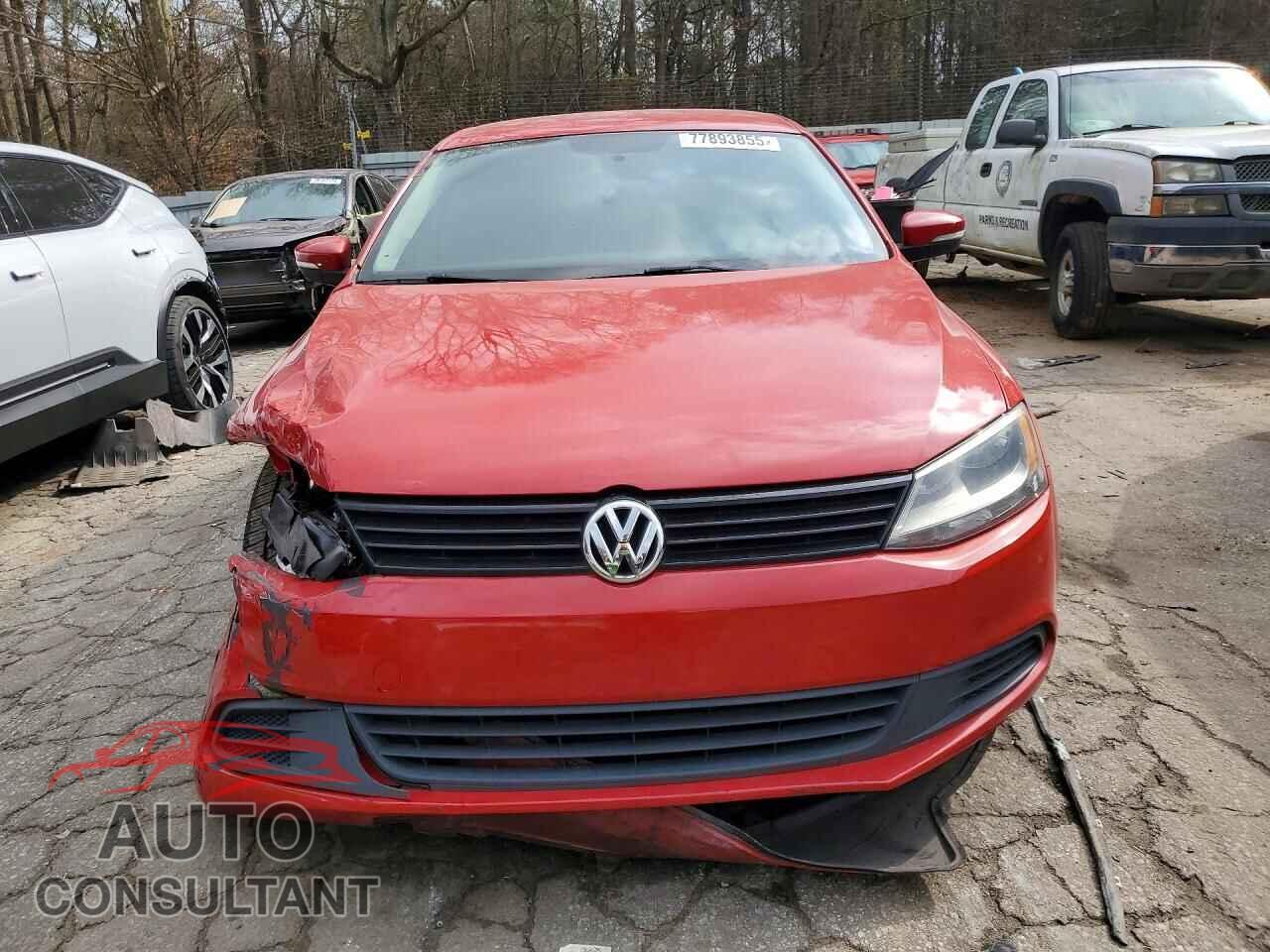 VOLKSWAGEN JETTA 2012 - 3VWDP7AJ0CM070366