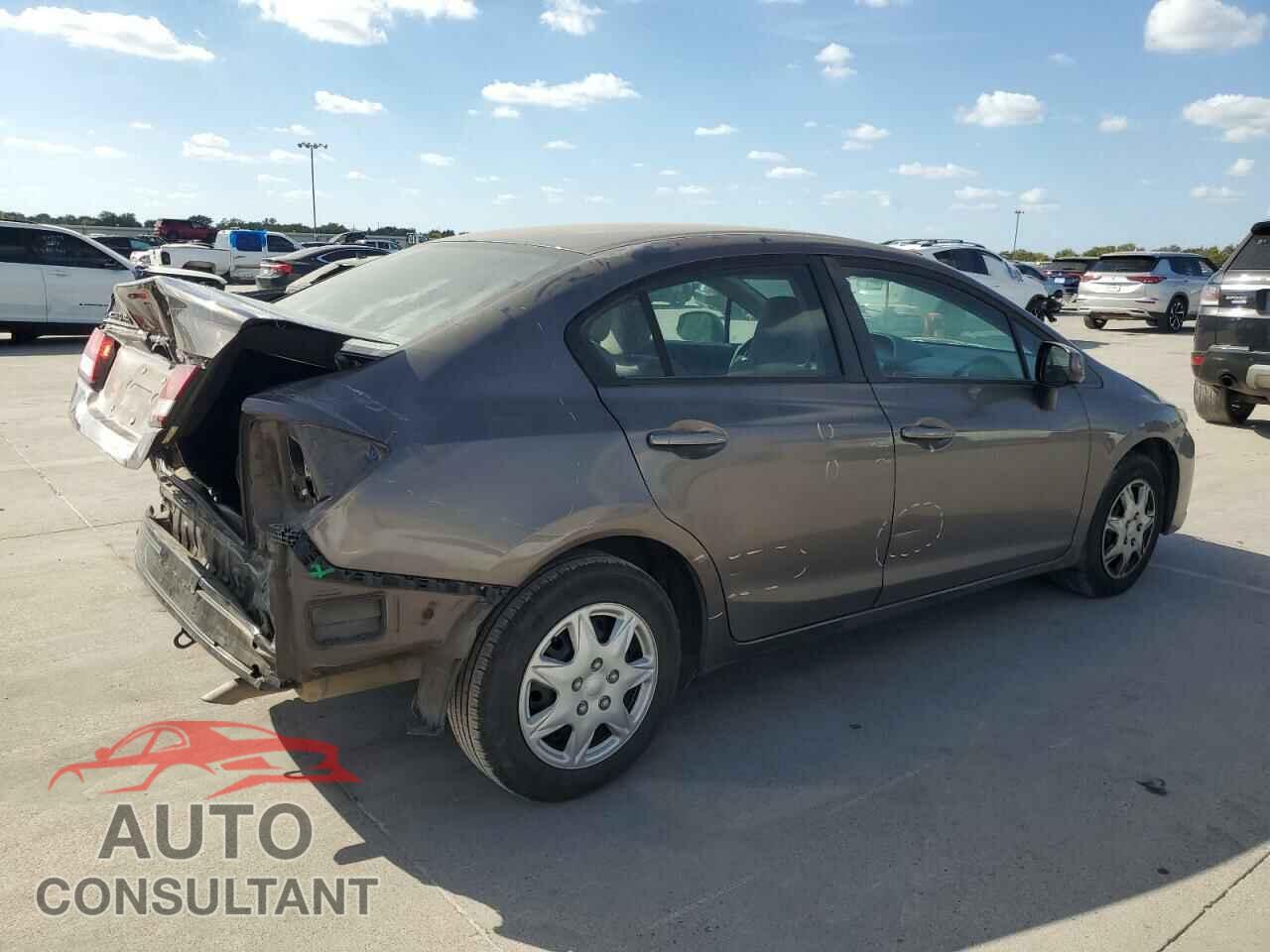 HONDA CIVIC 2013 - 2HGFB2F57DH602867