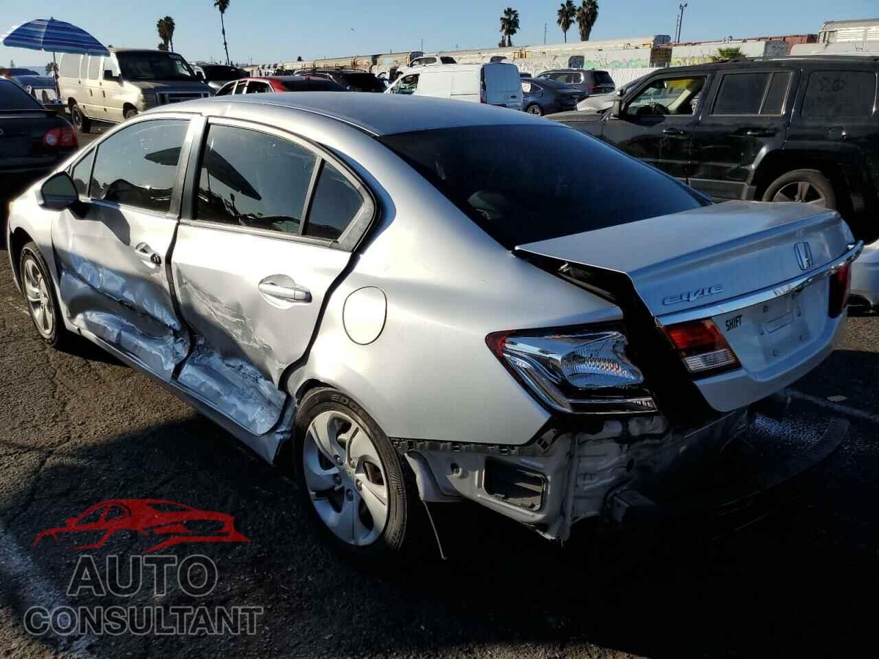 HONDA CIVIC 2013 - 2HGFB2F5XDH504514