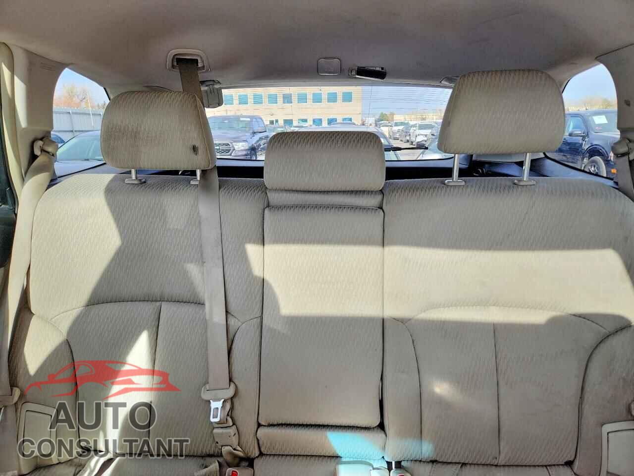 SUBARU OUTBACK 2012 - 4S4BRBGC2C3203657