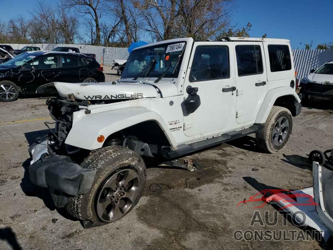 JEEP WRANGLER 2016 - 1C4HJWEG4GL181010