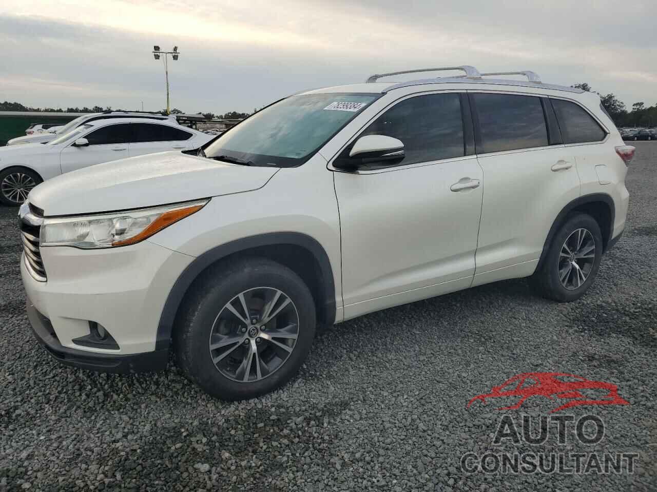 TOYOTA HIGHLANDER 2016 - 5TDKKRFH4GS183589