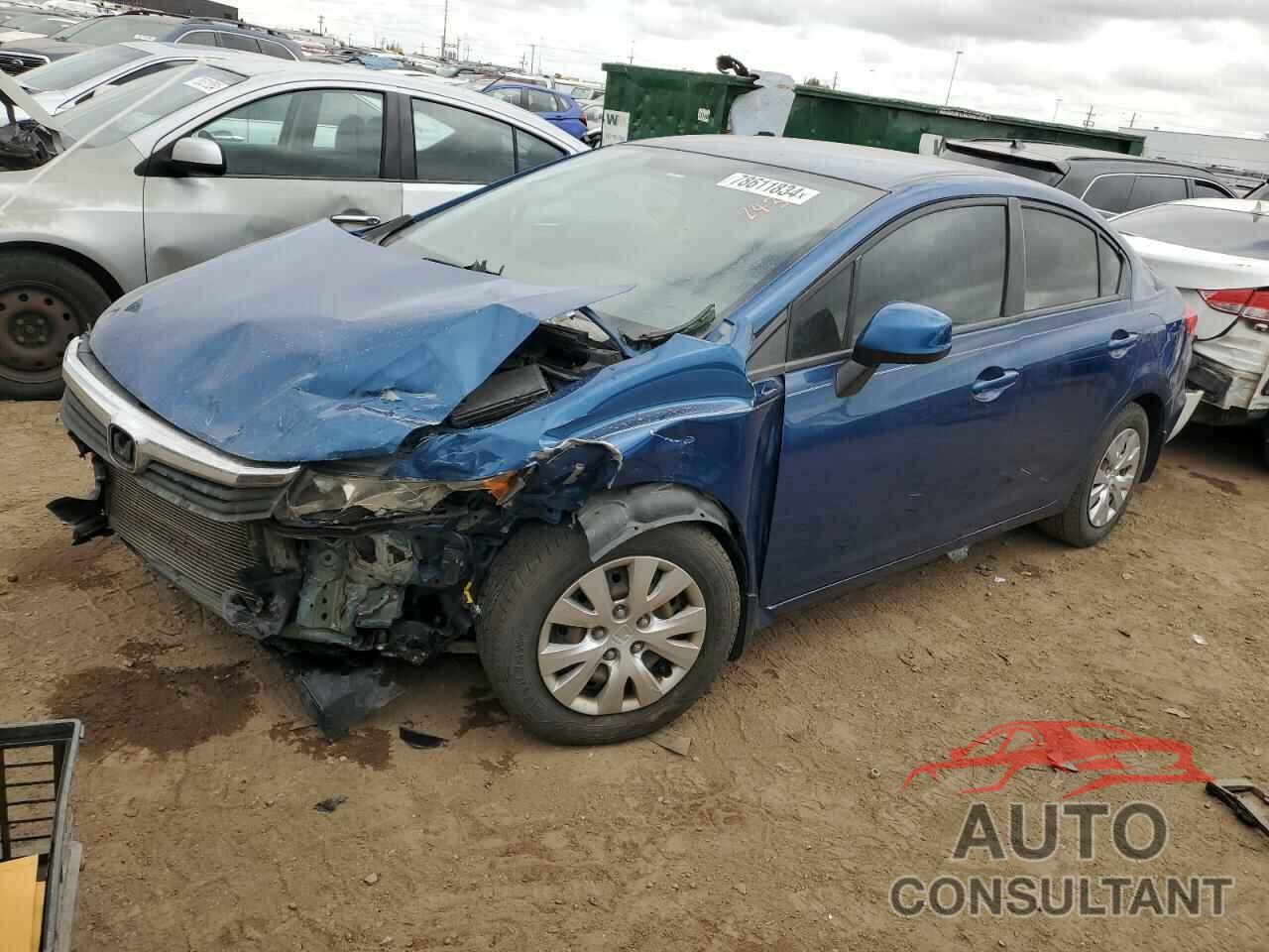 HONDA CIVIC 2012 - 19XFB2F58CE074913