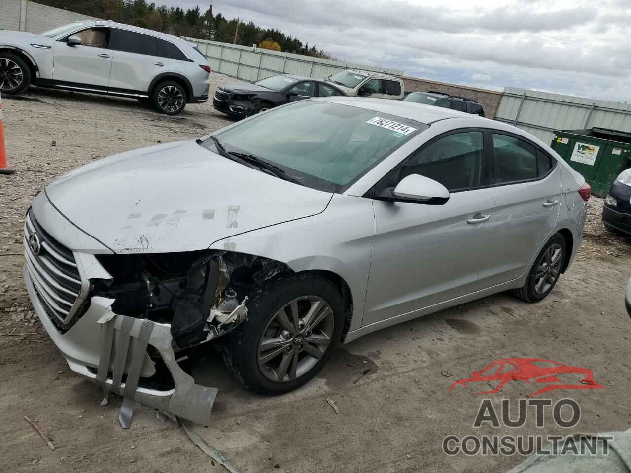 HYUNDAI ELANTRA 2017 - 5NPD84LF6HH006255