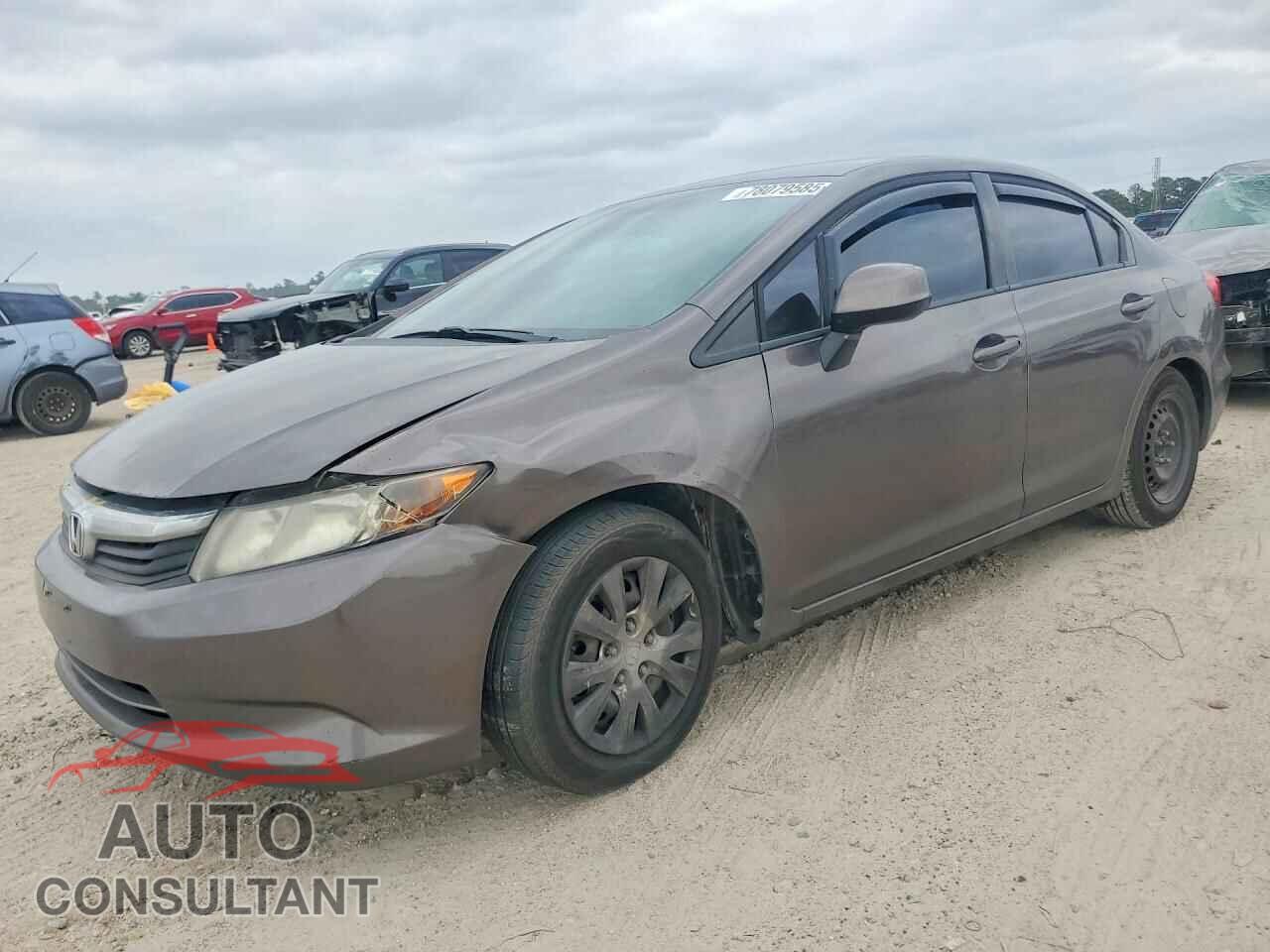 HONDA CIVIC 2012 - 19XFB2F57CE043538