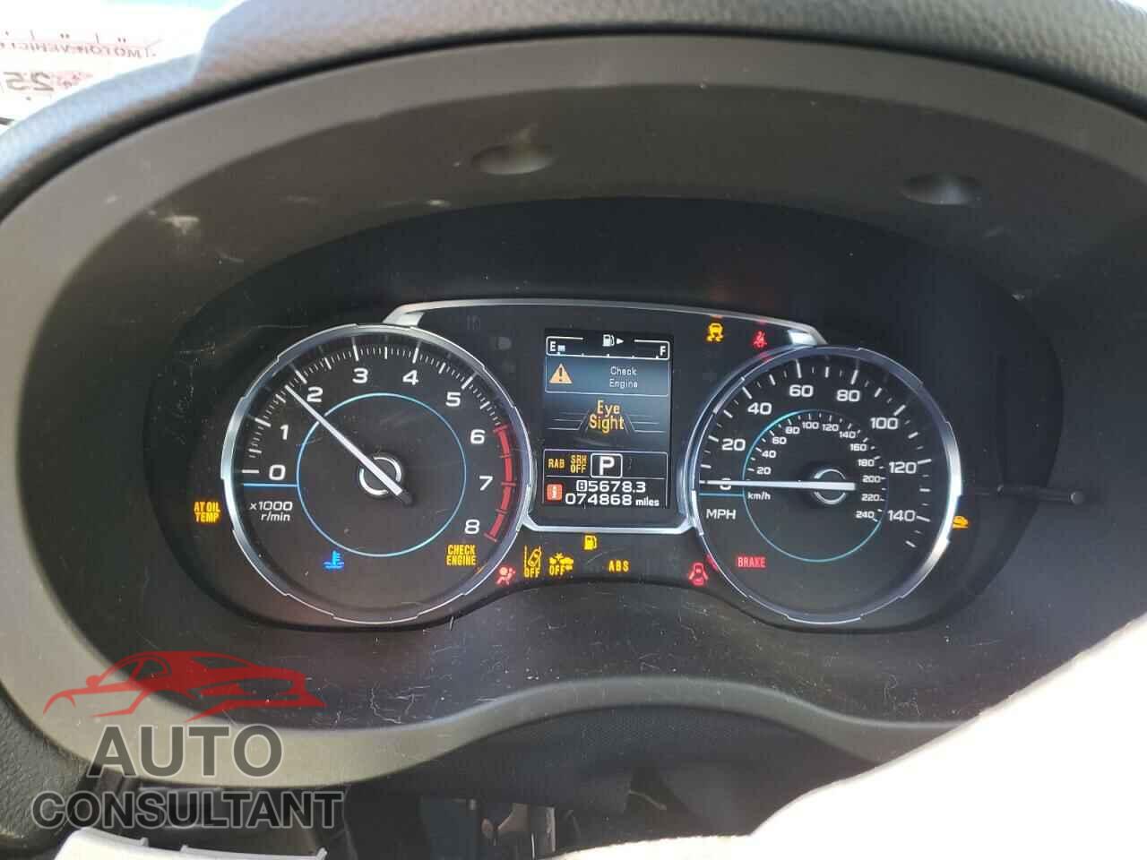 SUBARU FORESTER 2017 - JF2SJARC5HH471908