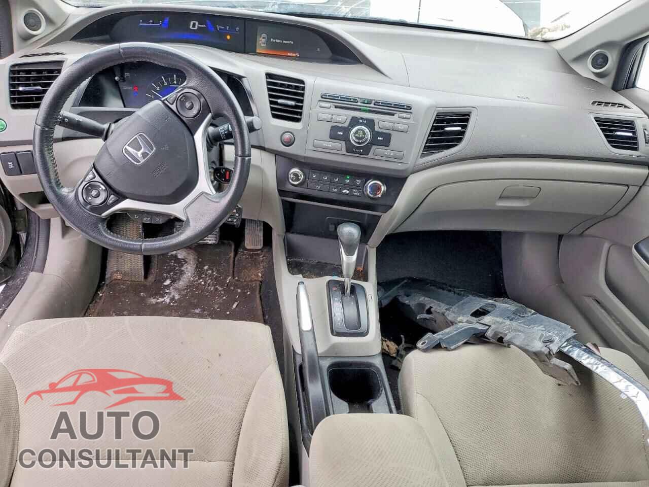 HONDA CIVIC 2012 - 2HGFB2F57CH047563